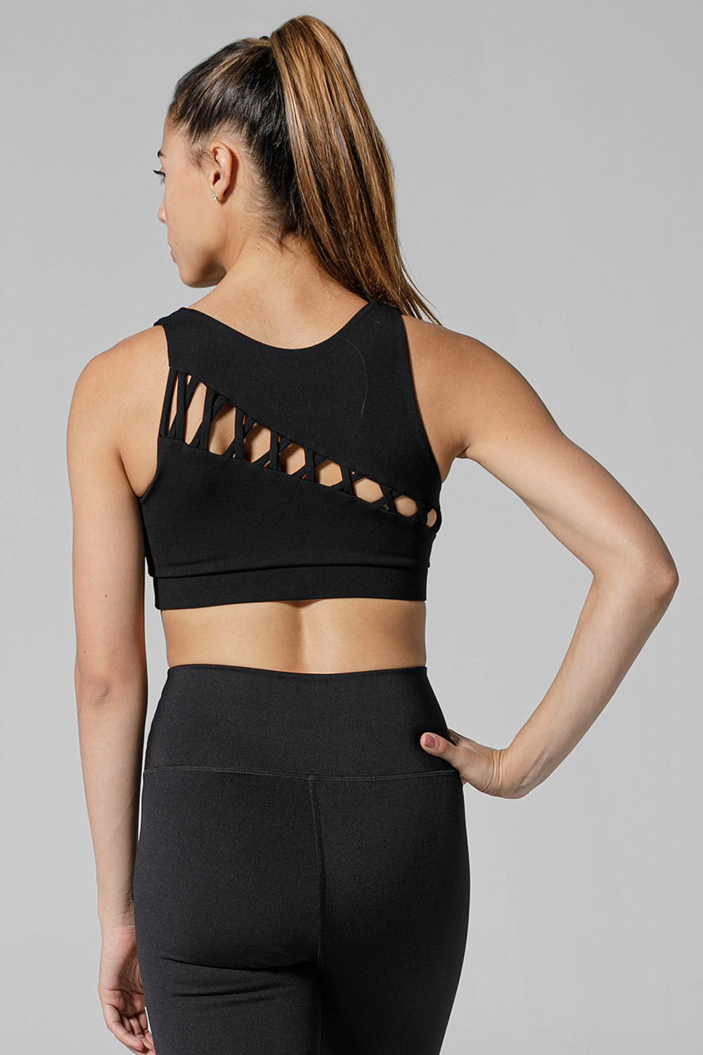 Back in Business Black Sports Bra (FINAL SALE)