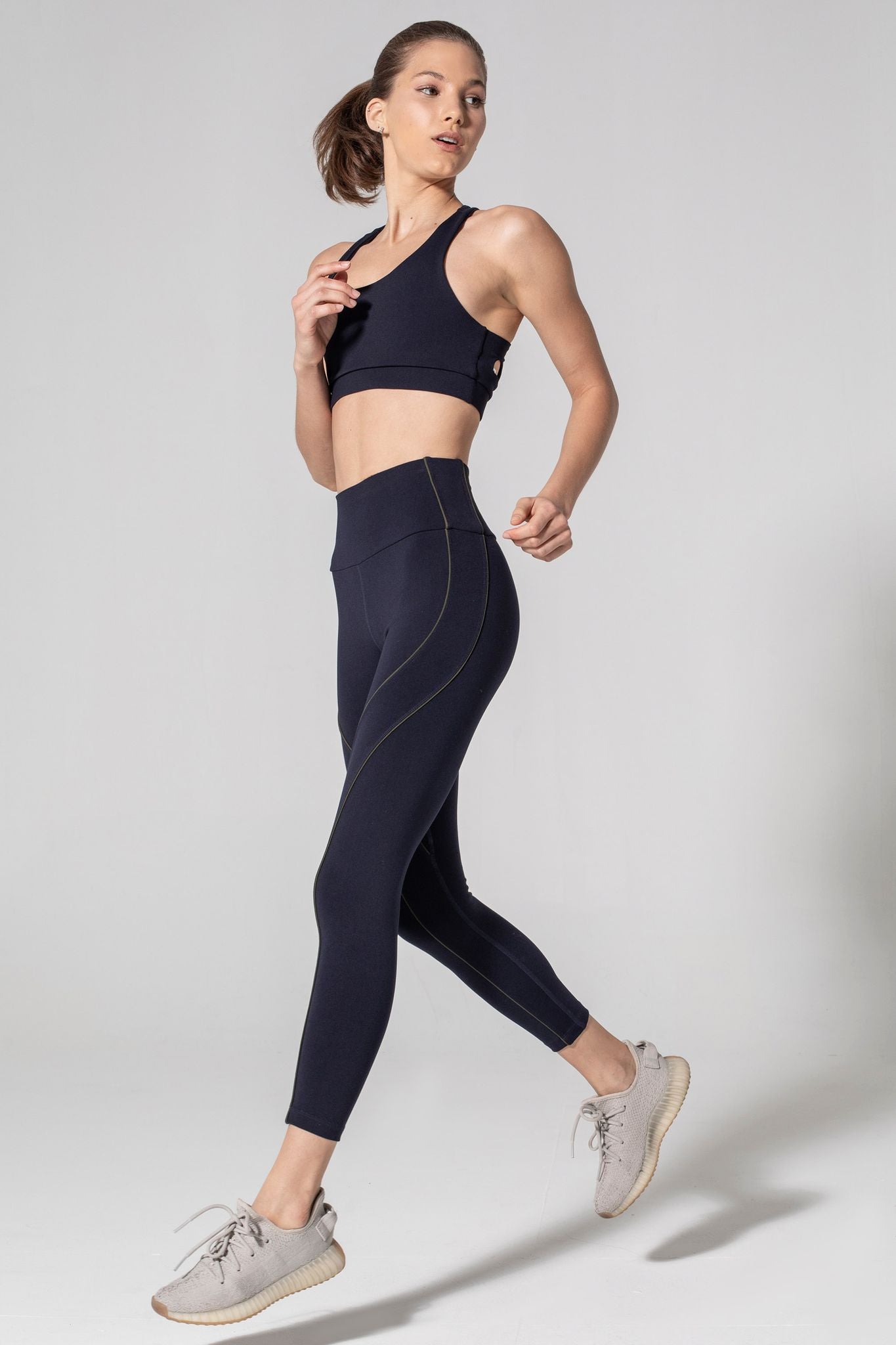 Get in Line Navy Sports Bra (FINAL SALE)