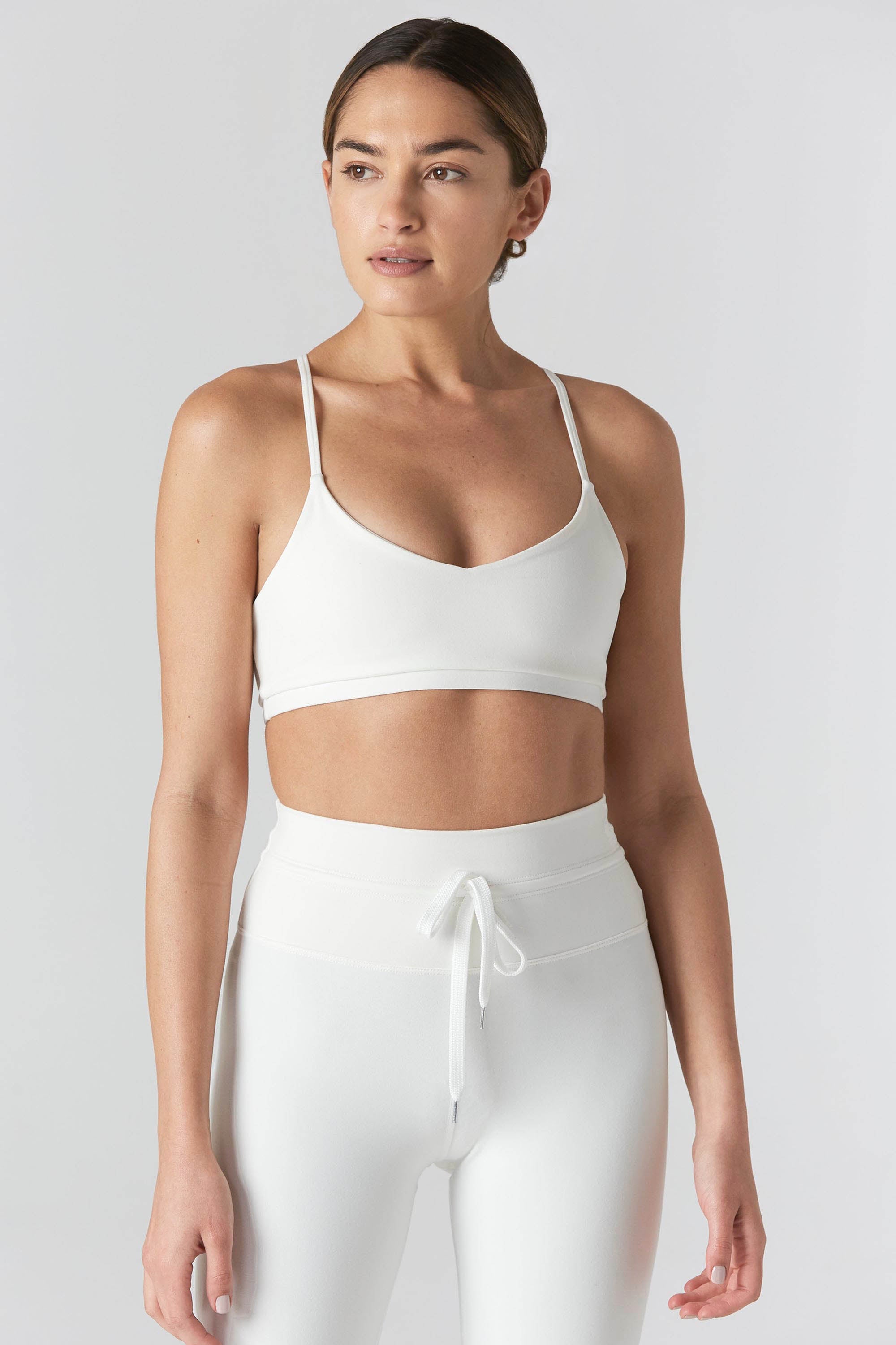 In House Cream Sports Bra (FINAL SALE)