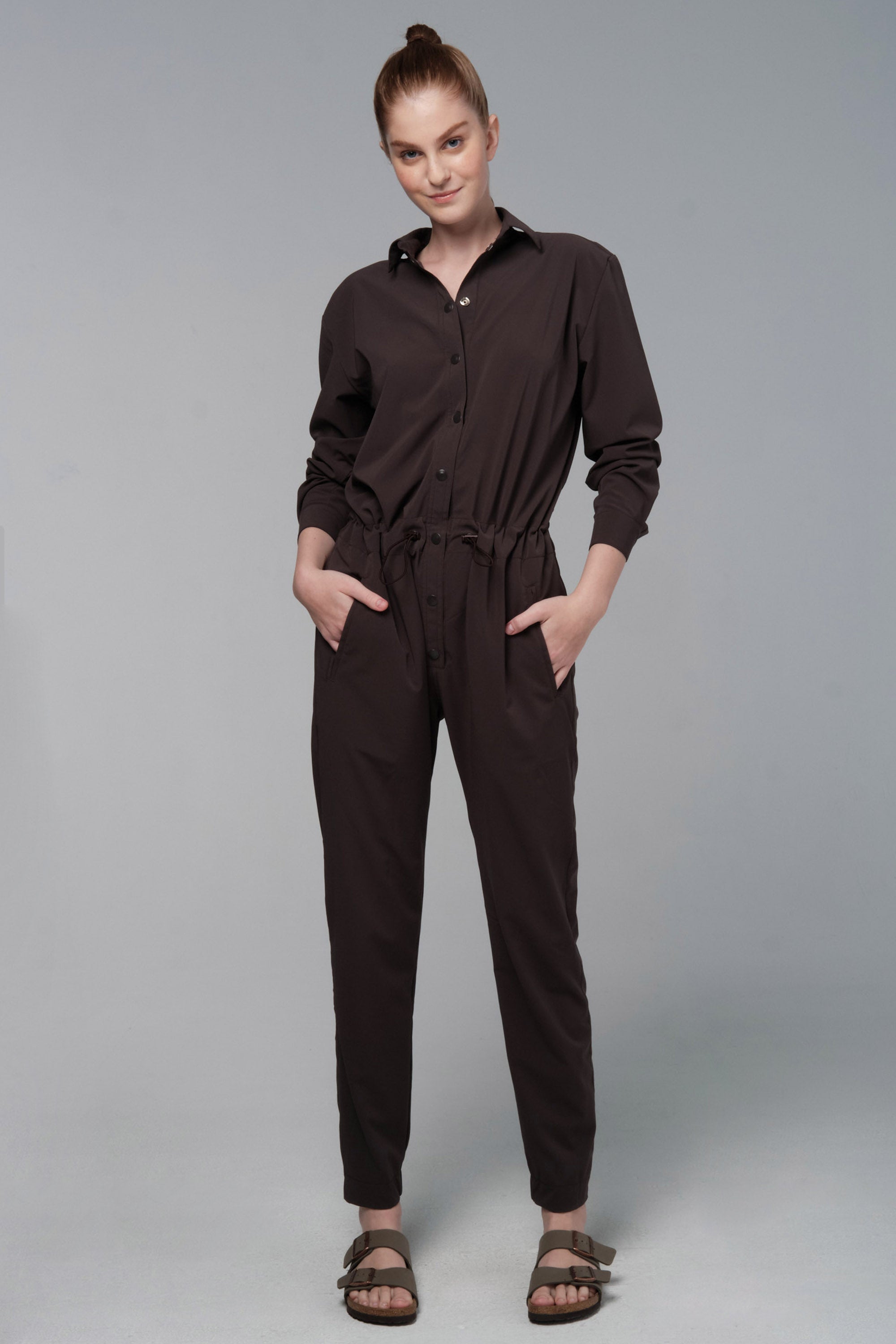 I Will Survive Coffee Jumpsuit (FINAL SALE)