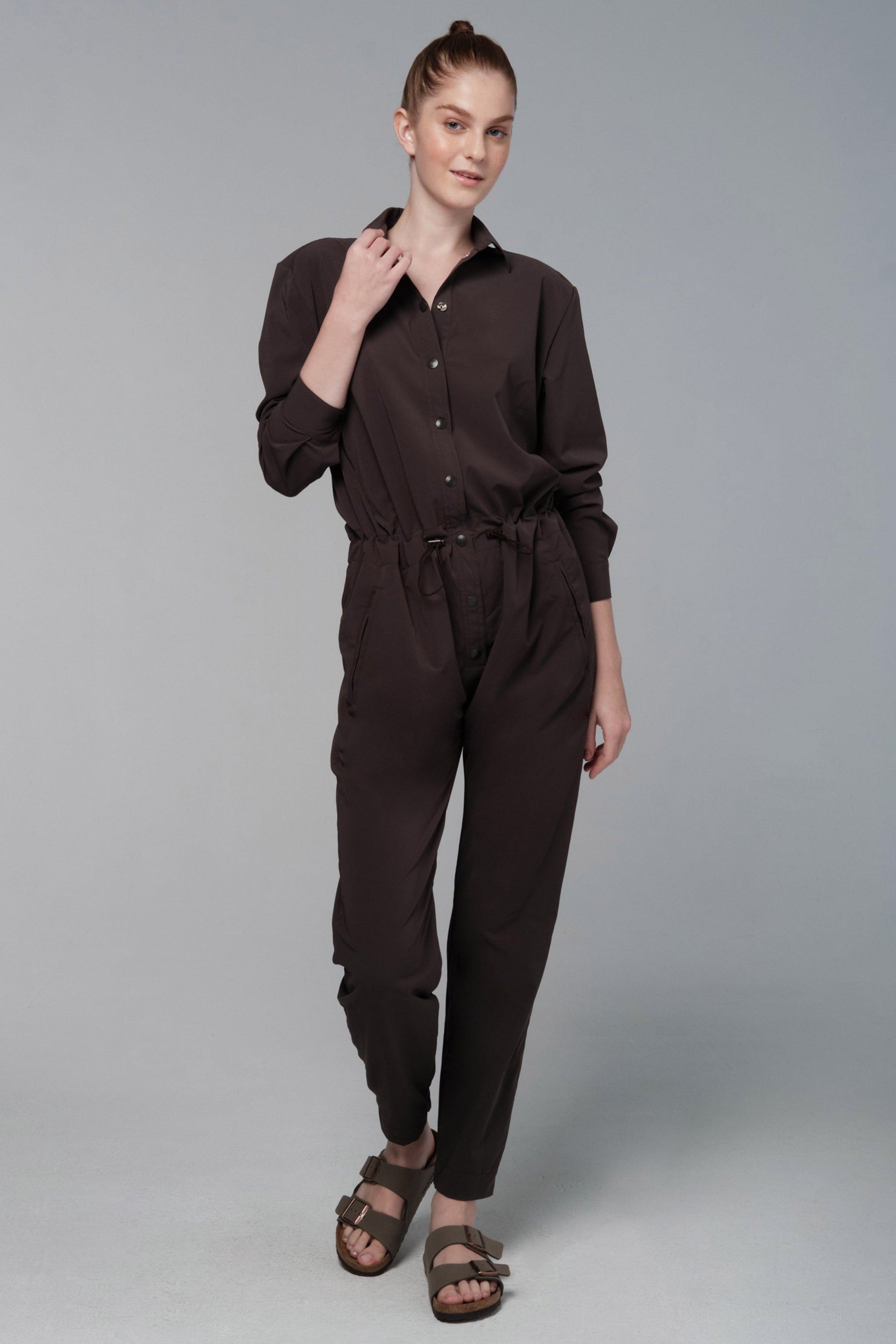 I Will Survive Coffee Jumpsuit (FINAL SALE)