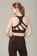 Get in Line Coffee Sports Bra (FINAL SALE)