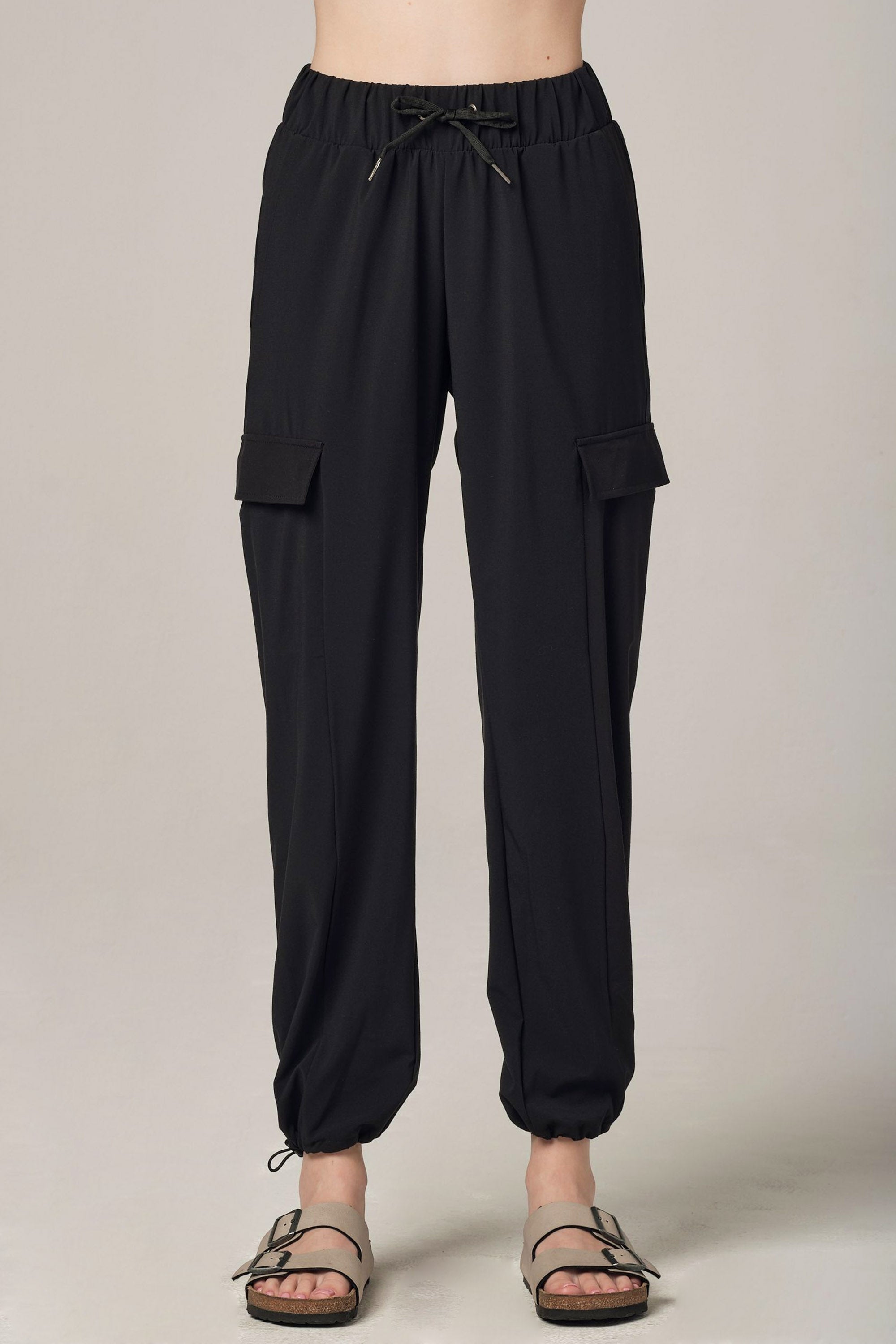 Loosen Up Black Jogger