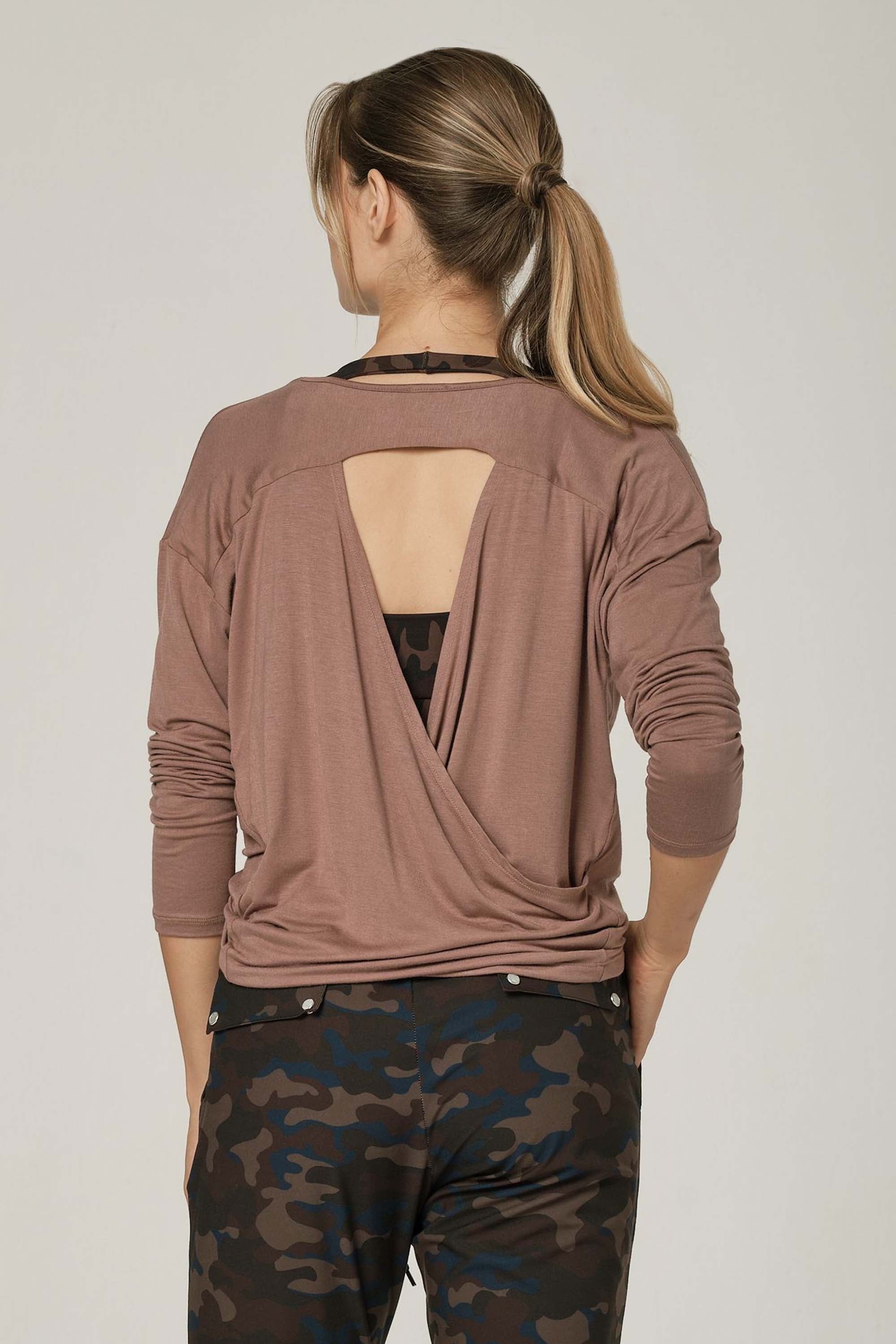 Back Up Mocha Top  (FINAL SALE)