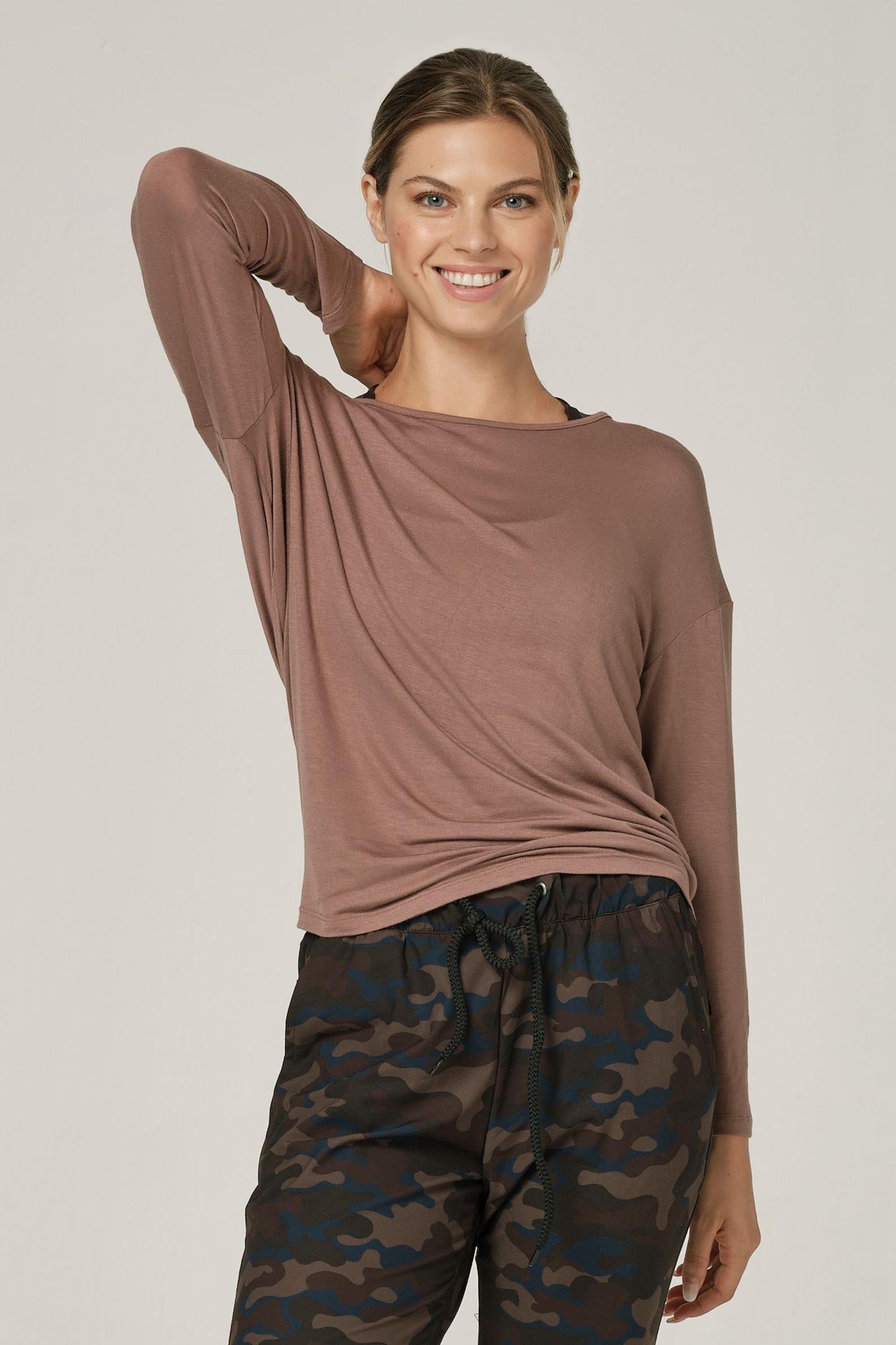 Back Up Mocha Top  (FINAL SALE)