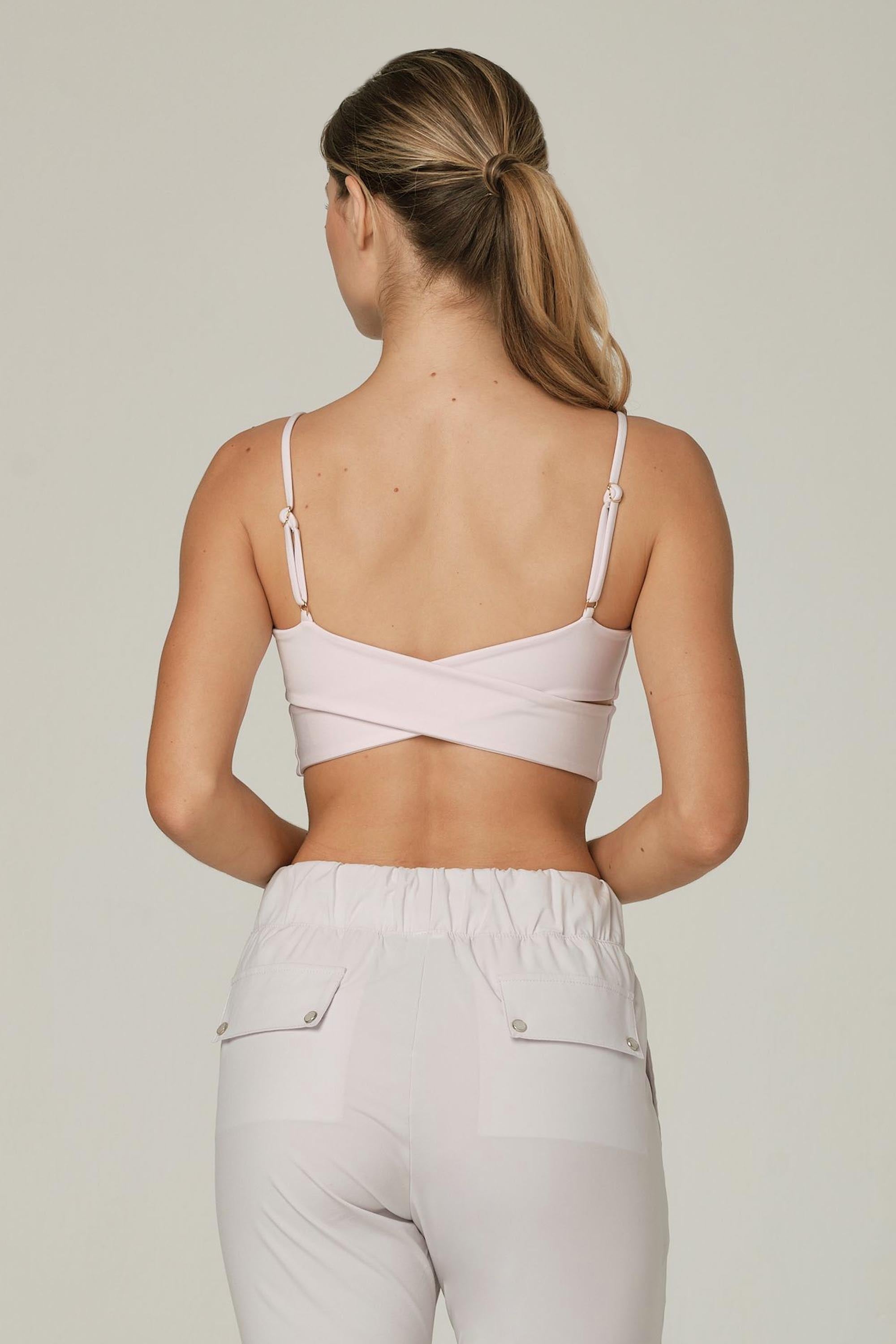 Cherry On Top Rose Water Sports Bra