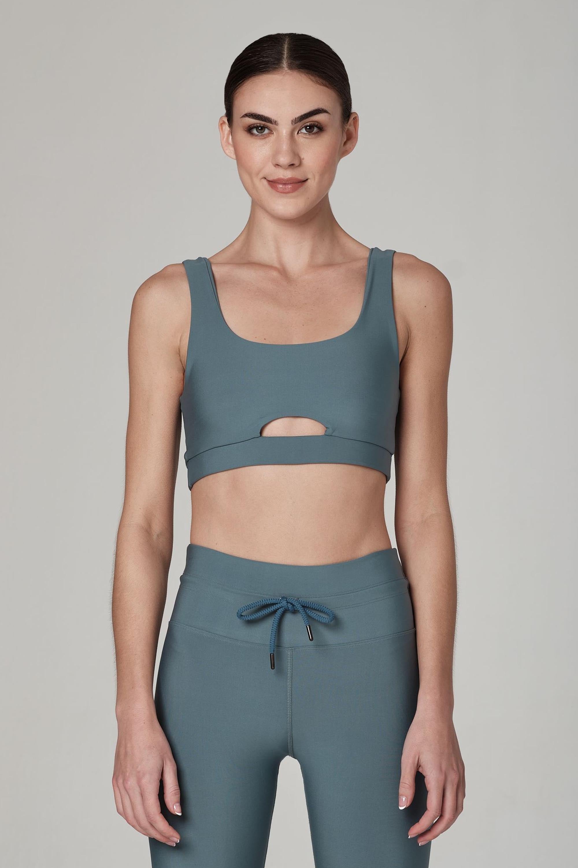 Check It Out Aquamarine Sports Bra (FINAL SALE)