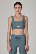 Check It Out Aquamarine Sports Bra (FINAL SALE)