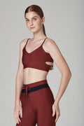 Cherry On Top Merlot Sports Bra (FINAL SALE)