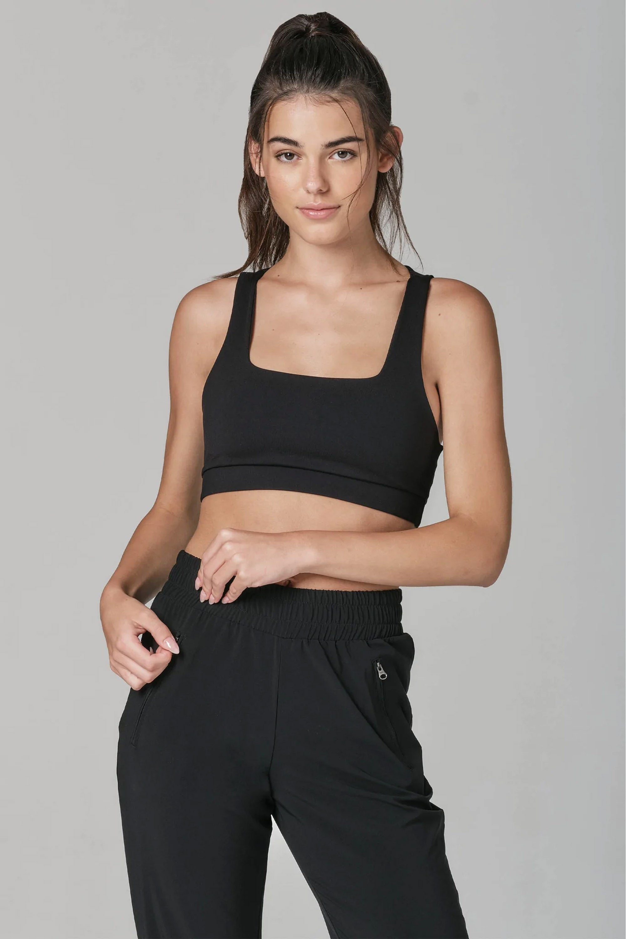 Fair & Square Black-S Sports Bra