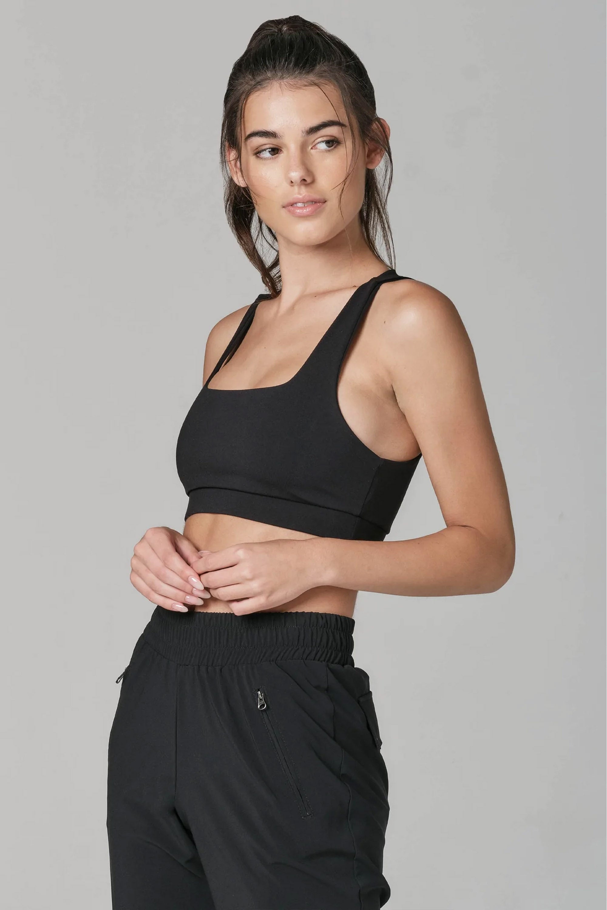 Fair & Square Black-S Sports Bra