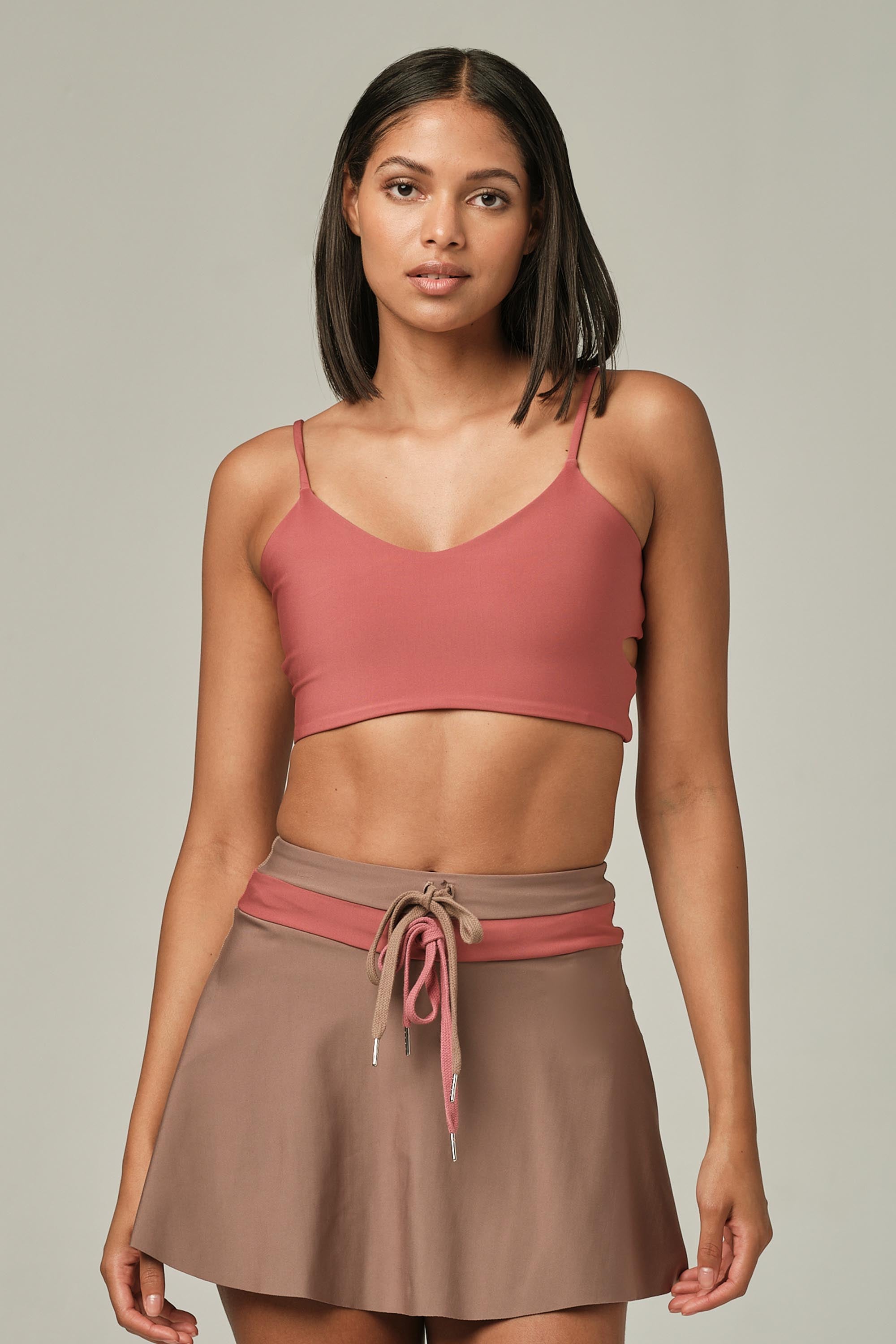 Cherry On Top Raspberry Sports Bra