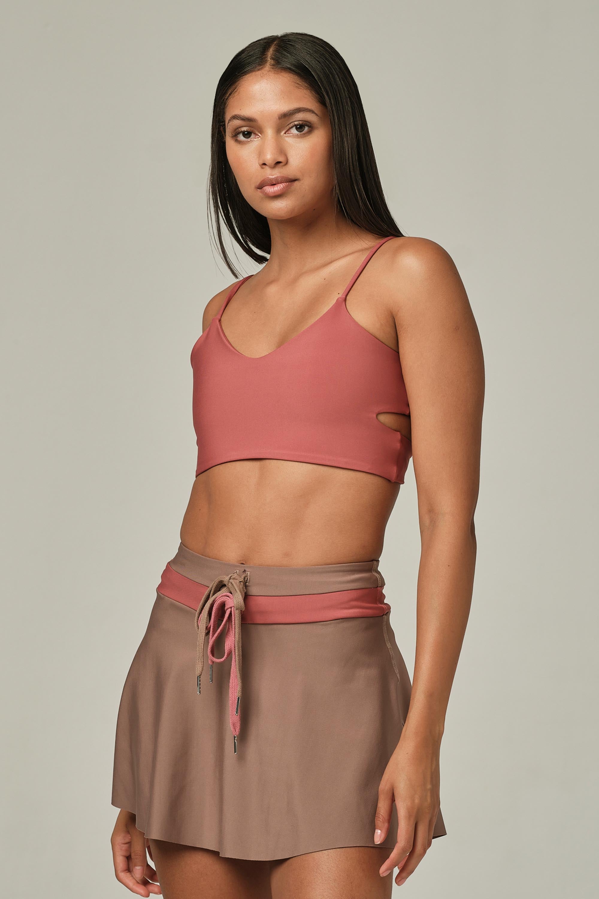 Cherry On Top Raspberry Sports Bra