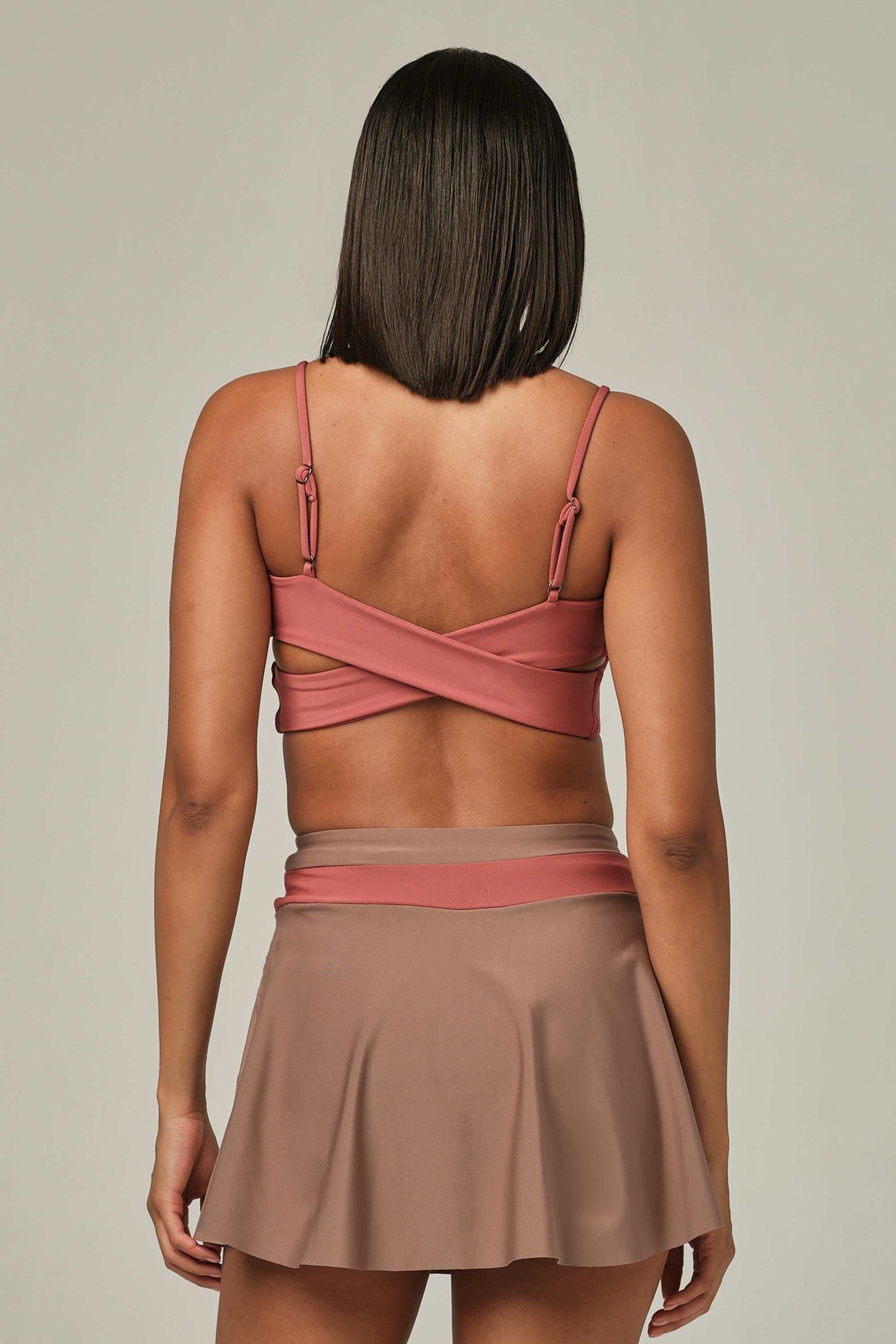 Cherry On Top Raspberry Sports Bra