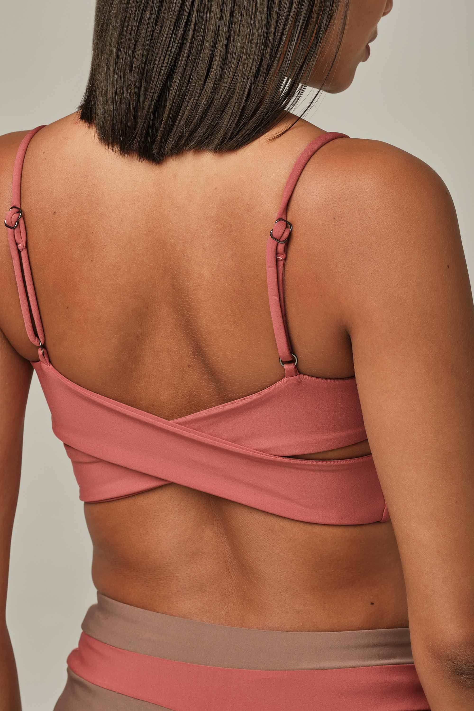 Cherry On Top Raspberry Sports Bra