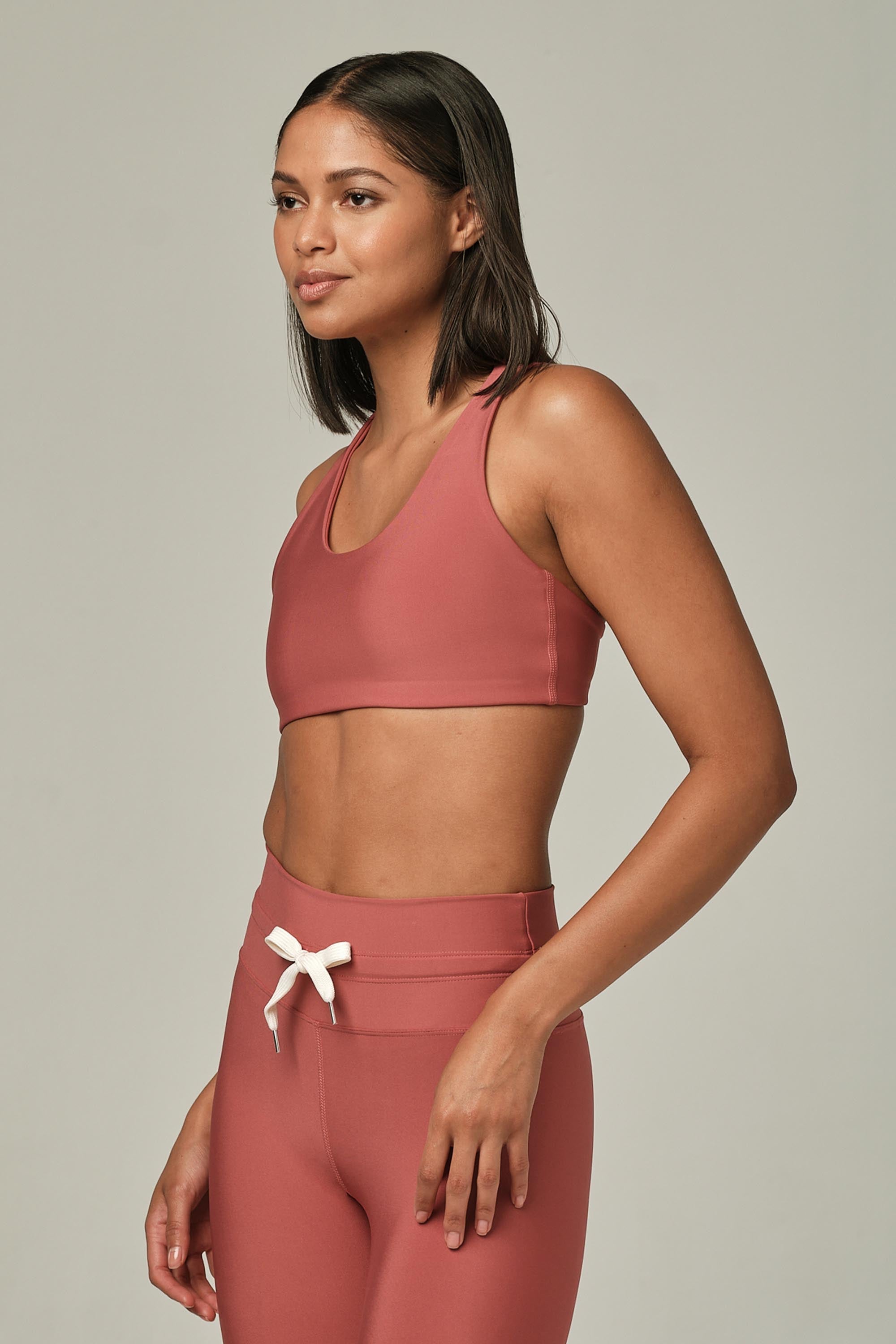 Laser Vision Raspberry Sports Bra