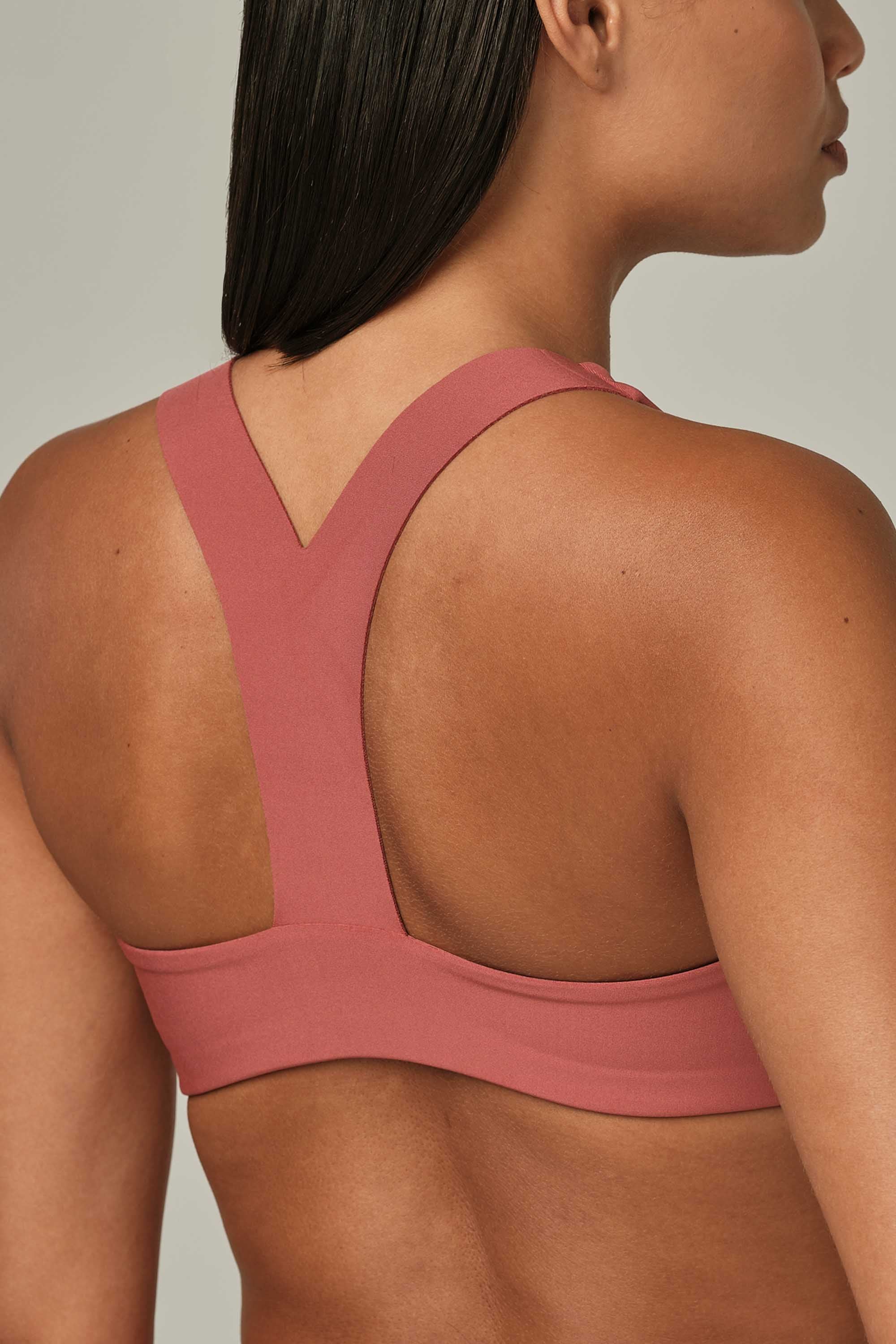 Laser Vision Raspberry Sports Bra