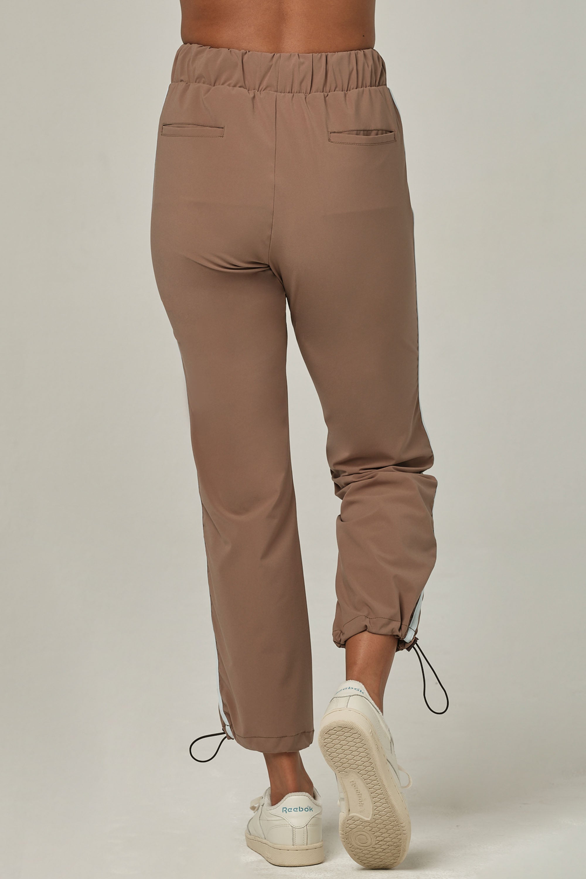 Stripe a Pose Chestnut Jogger (FINAL SALE)