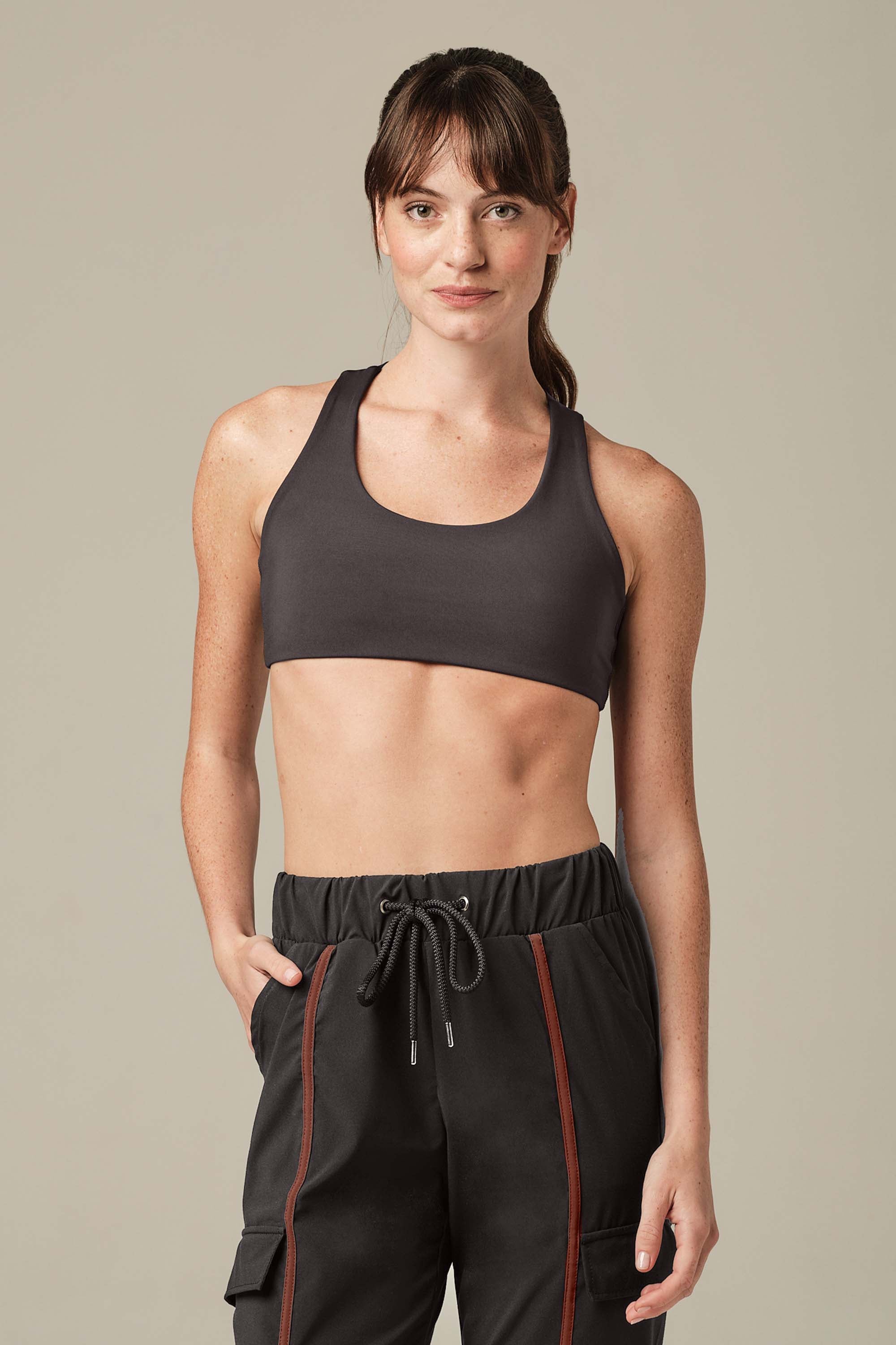 Laser Vision Stone Sports Bra