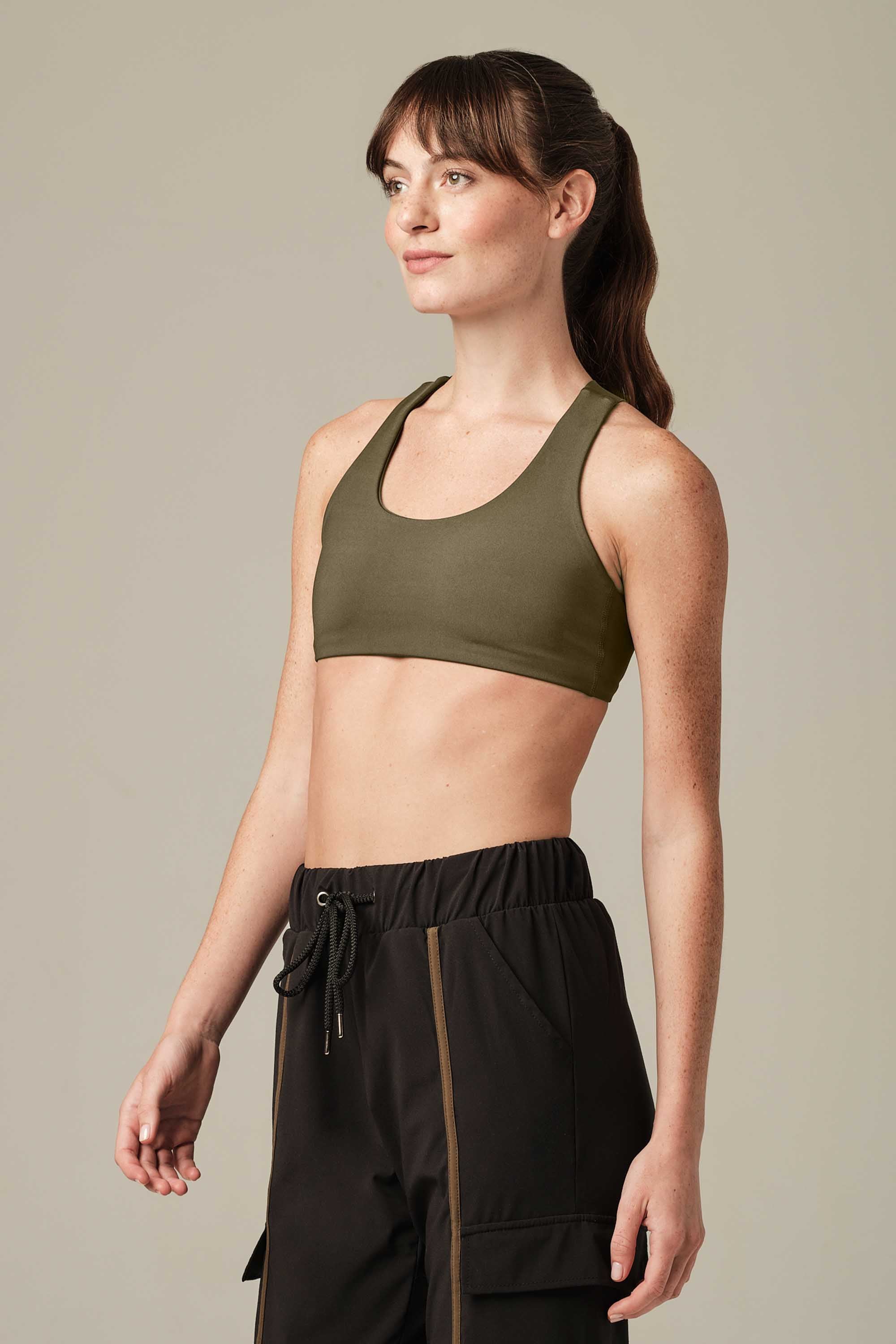 Laser Vision Kale Sports Bra